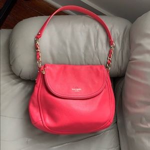 Pink Kate Spade Leather shoulder bag